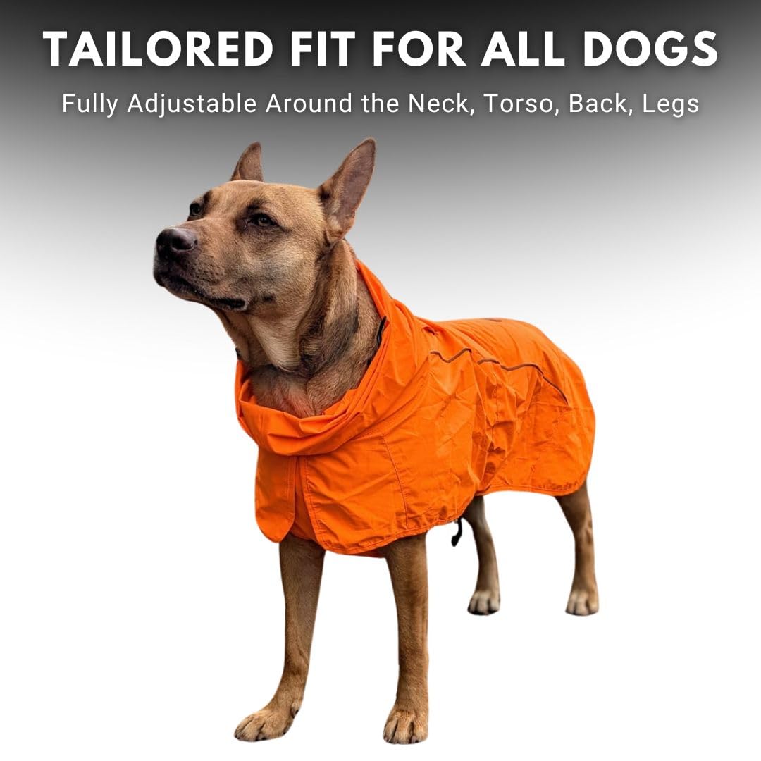 Spark Paws breathable Breatheshield fabric promotes comfortable temperatures during all-weather adventures.