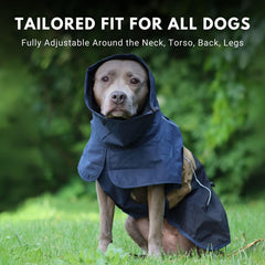 Spark Paws Breatheshield fabric provides breathable temperature regulation for comfort.