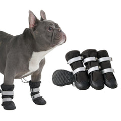 Spark Paws dog shoes with all-terrain use provide paw protection.