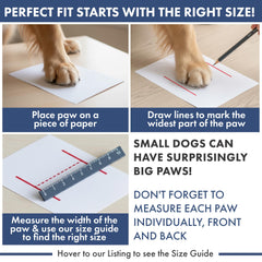 Spark Paws dog shoes side profile with dual straps for secure fit