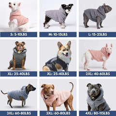 Spark Paws hooded sweater vest in pink, back view, secure hood during playful outdoor activities.