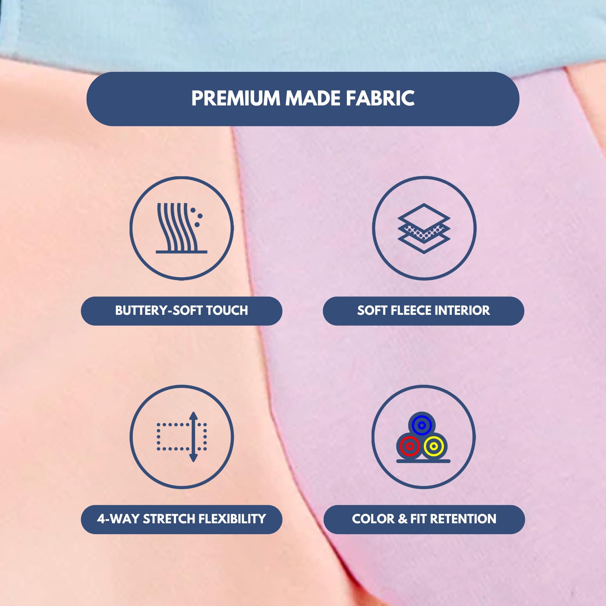 Spark Paws Human Hoodie cotton candy fleece interior conveys extra warmth and cozy lounging.