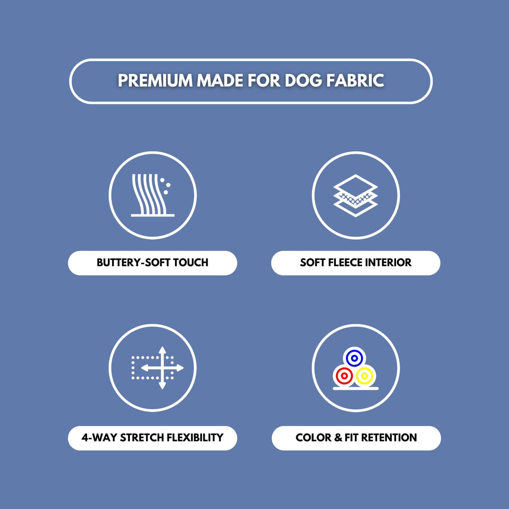 Spark Paws human hoodie cozy fleece interior delivers extra warmth for wear-to-work or strolls.