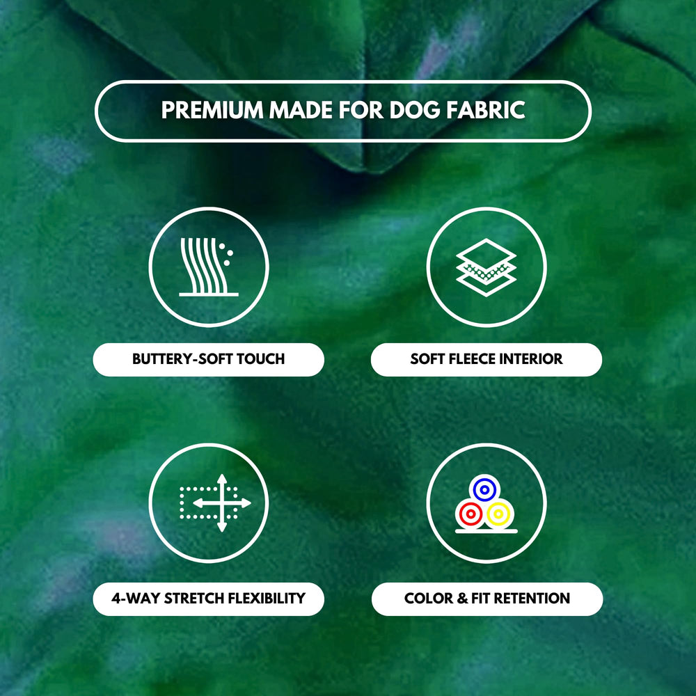 Spark Paws Human Hoodie drawcord hood offers adjustable warmth for unpredictable weather.