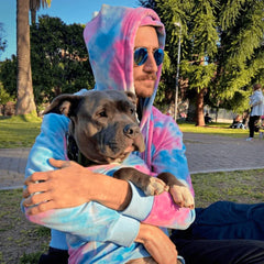 Spark Paws hoodie with drawcord hood, adjustable warmth for chilly days