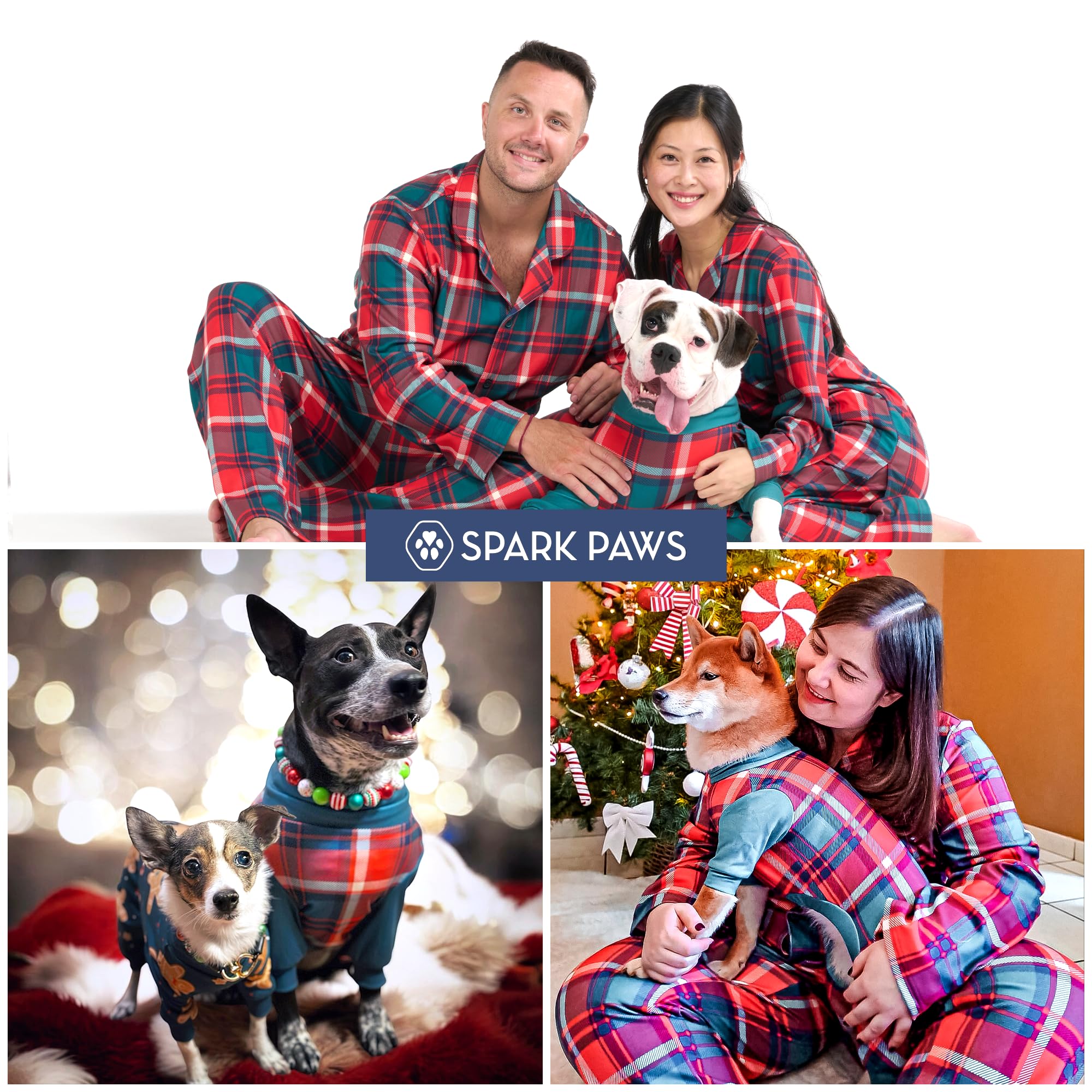 Spark Paws size-2xl fit-test demonstrates precise sizing for many dogs.