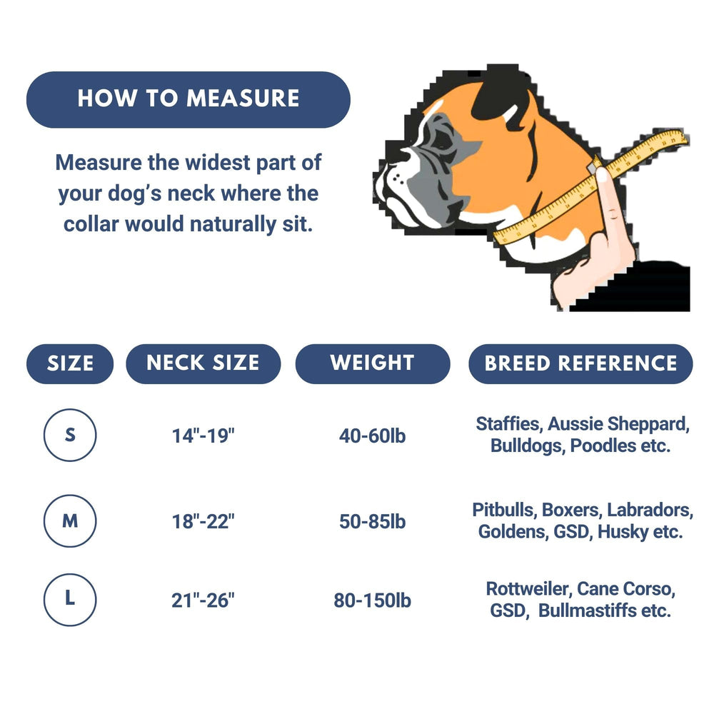 Spark Paws Tactical Collar worn by a large dog shows rugged durability and comfort.