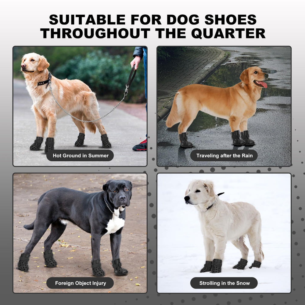 SparkleToppers dog shoes breathable ventilated design enhances year-round comfort