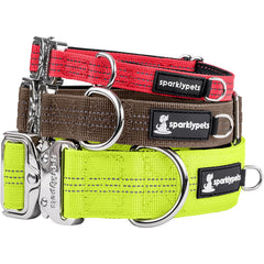 SparklyPets AirTag holder on collar enables secure location tracking for peace of mind