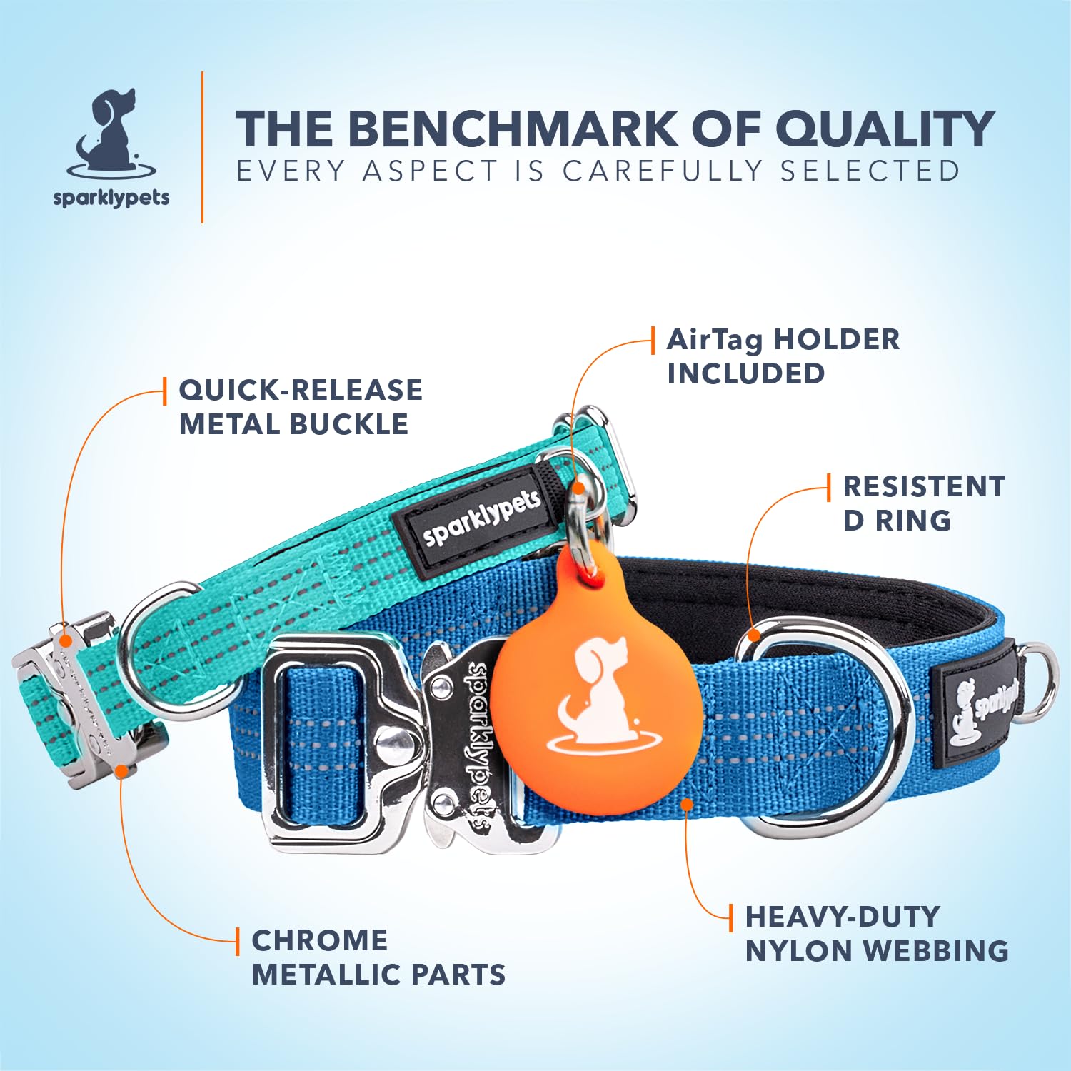 SparklyPets soft inner padding ensures comfortable wear for long daily adventures