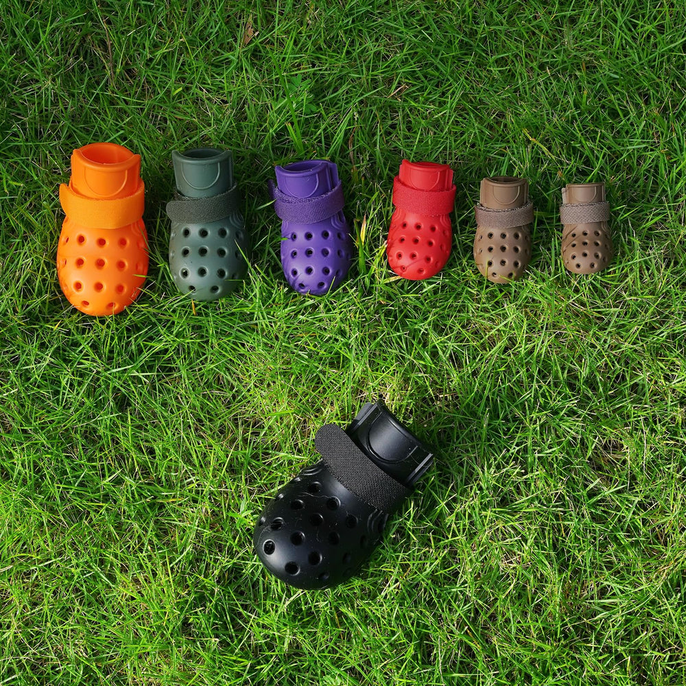 SparkleToppers dog shoes lifestyle shot for daily-wear versatility and protection