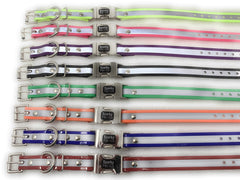 Sparky Pet Co Apollo double-buckle strap stays secure during play
