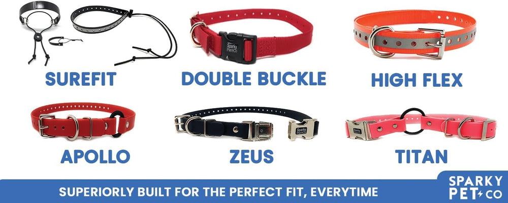 Sparky Pet Co Apollo USA-made strap emphasizing quality craftsmanship