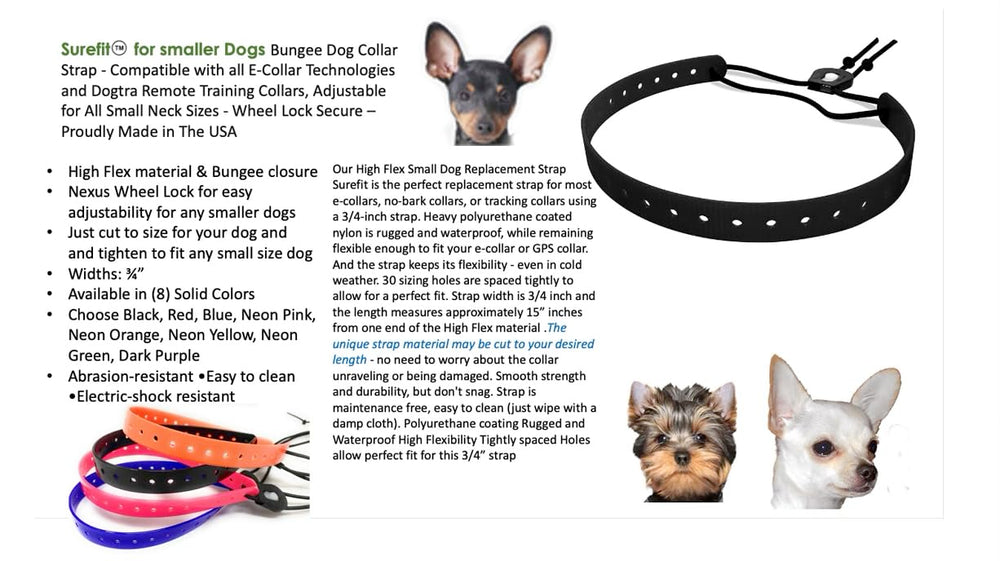 Sparky Pet Co neon-orange GPS strap packaging image