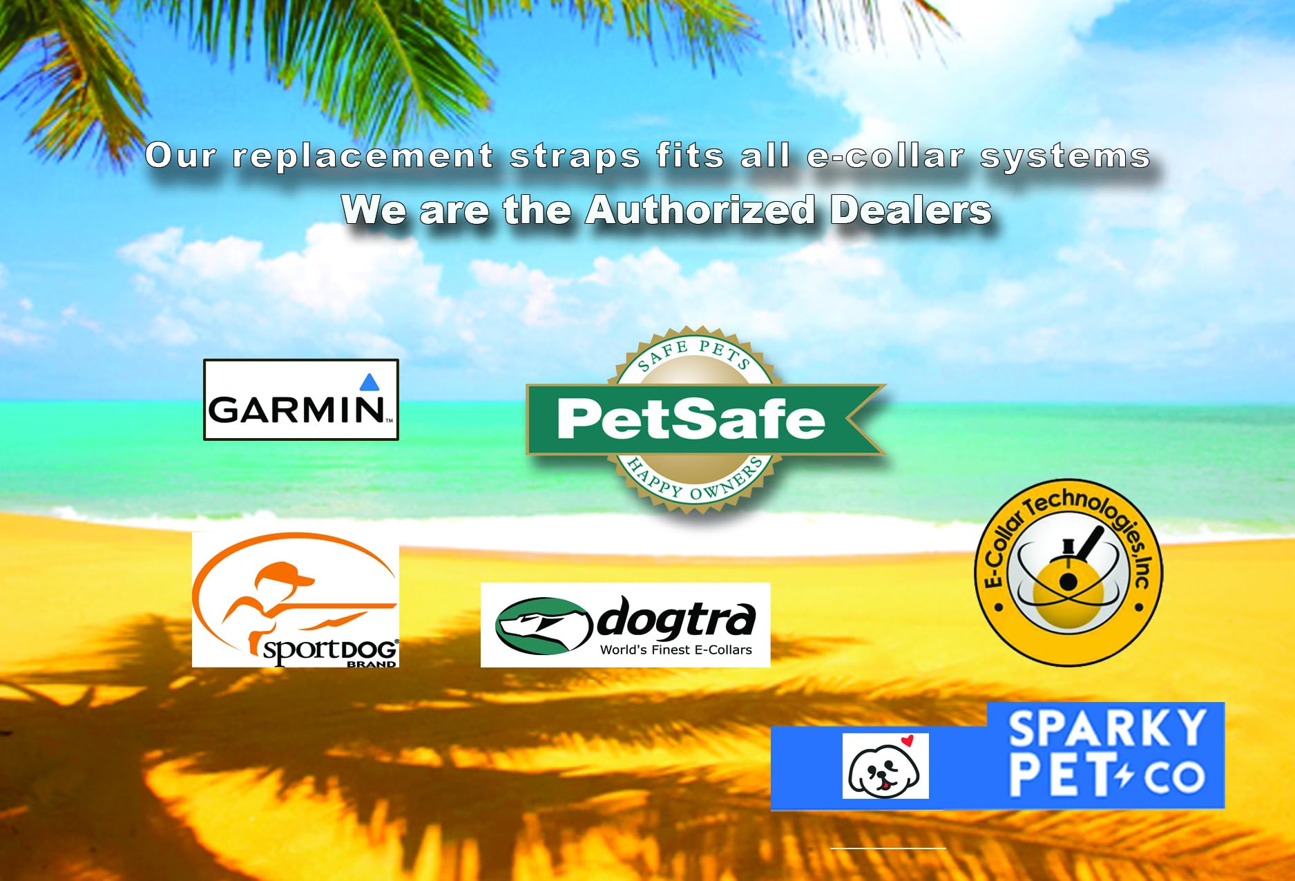 Sparky Pet Co Surefit ECollar Strap USA-made quality construction.