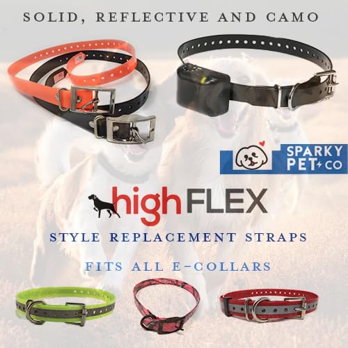 Sparky Pet Co waterproof odor-proof strap image shows long-lasting durability.