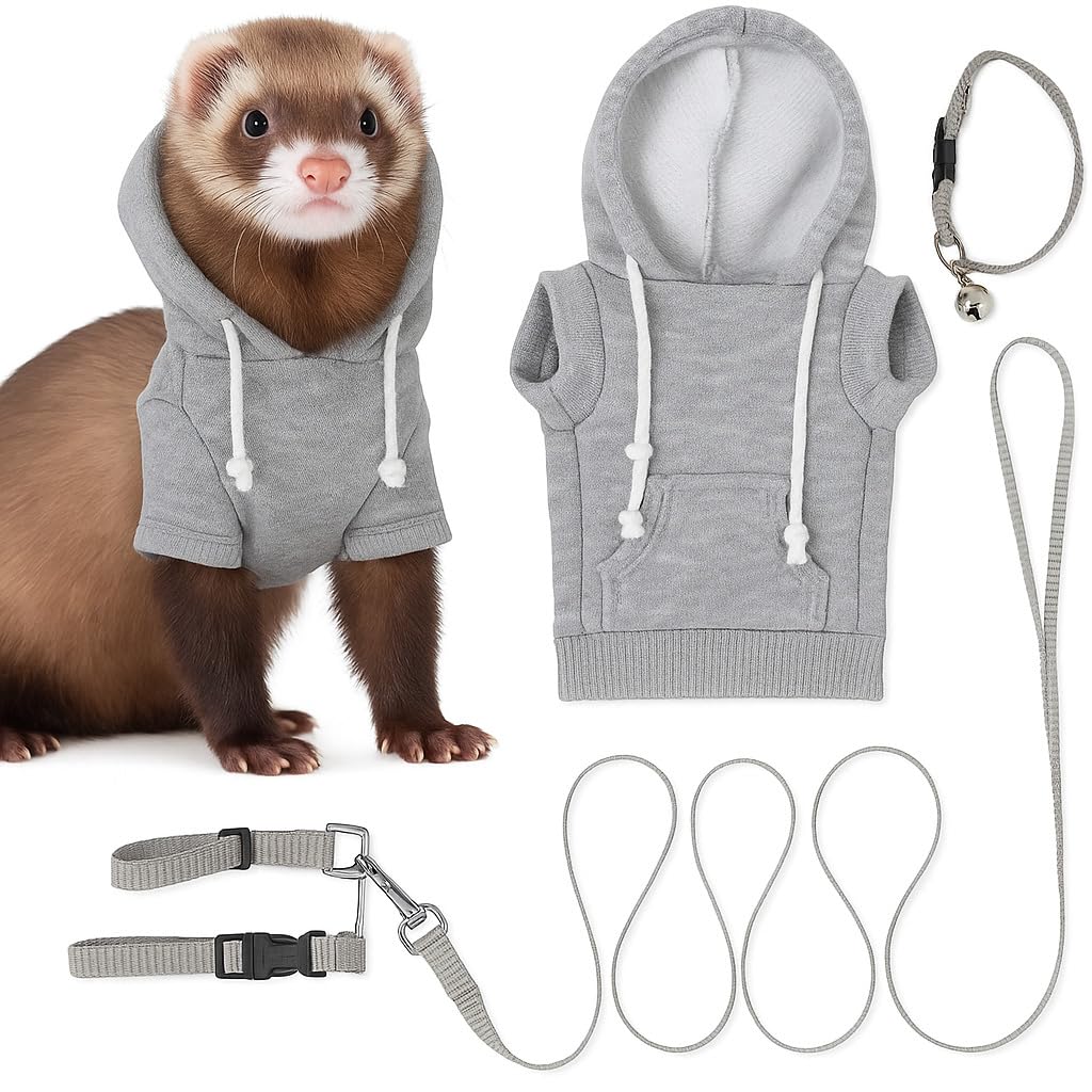 Spartan Atlantic gray ferret sweater close-up showing soft knit for warmth