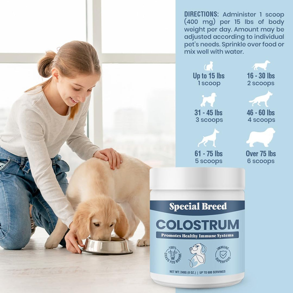 Special Breed packaging with non-GMO and gluten-free icons supports dietary considerations