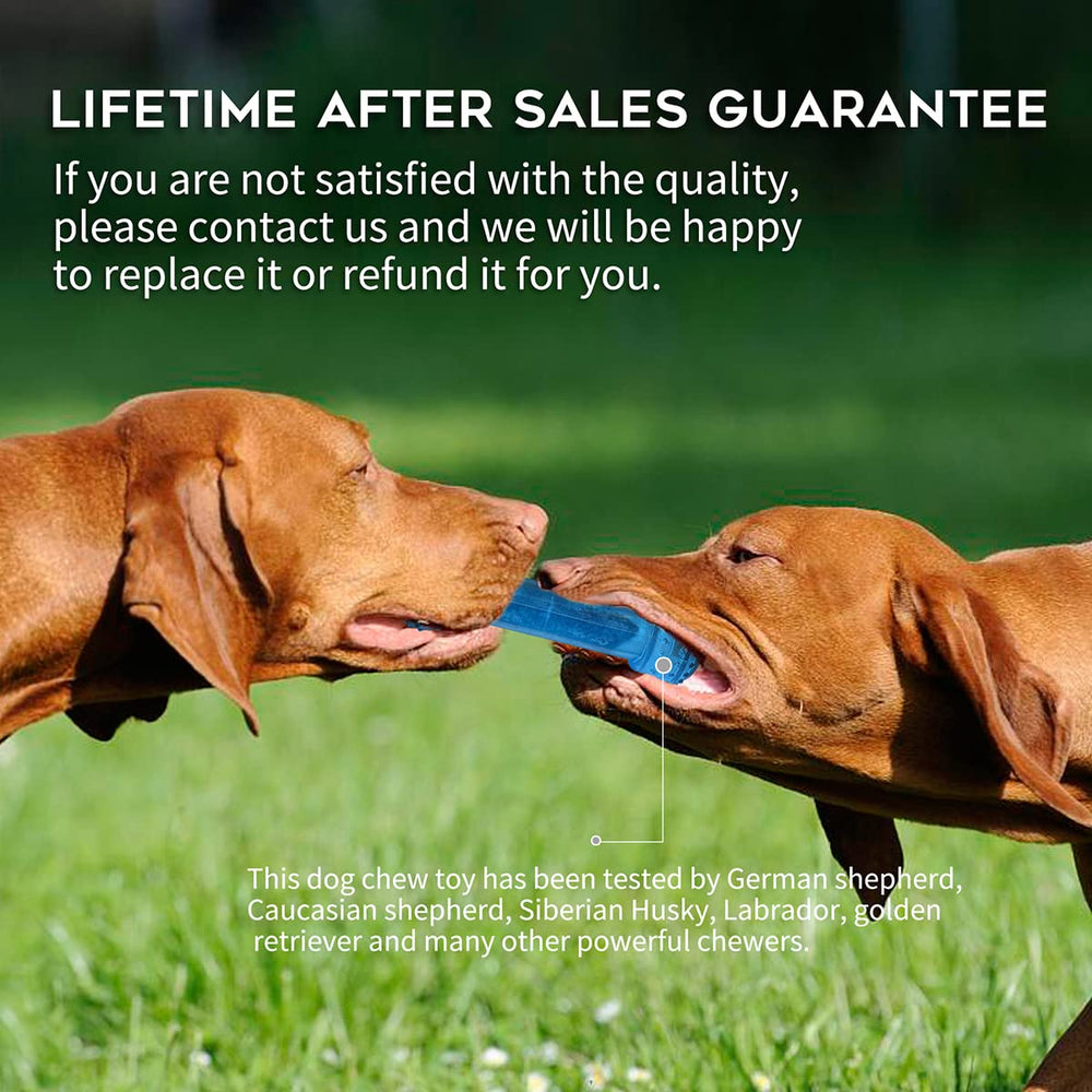 SPOFLY freezable puppy teething toy use during chewing, ideal for lengthy calm chew sessions.