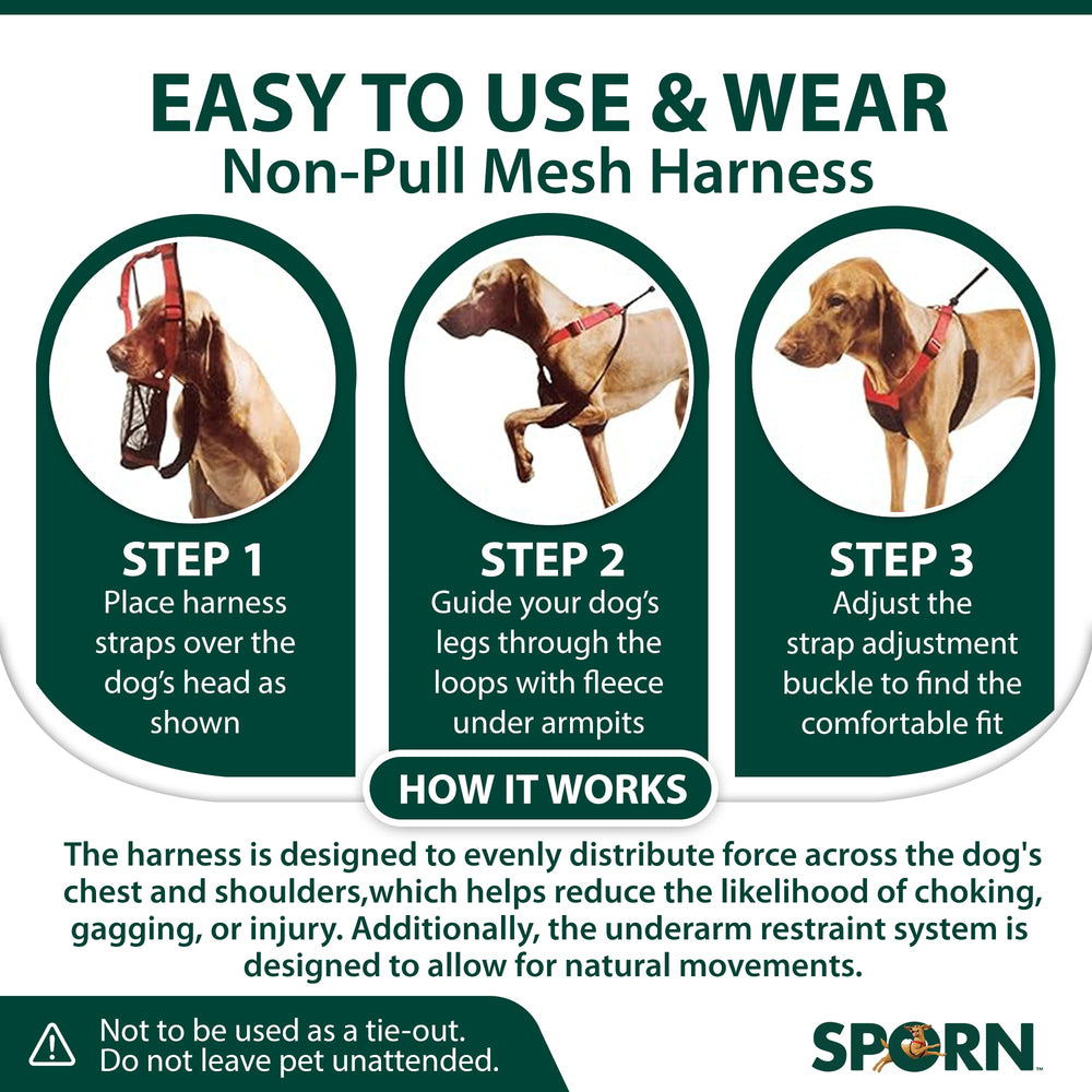 Sporn breathable nylon outer keeps dogs cool on hot daytime walks.