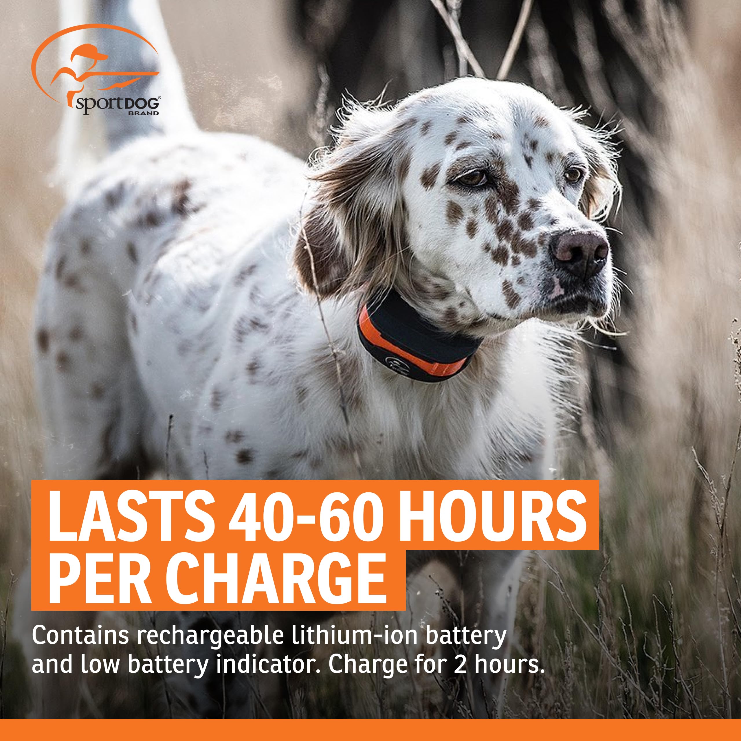SportDOG low-battery indicator helps planned recharges