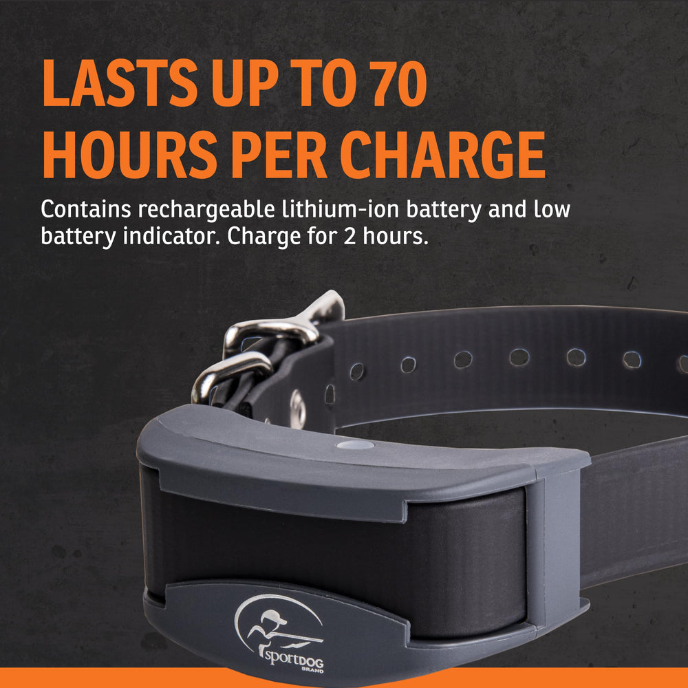 SportDOG SportHunter 825X no-look dial for instinctive operation