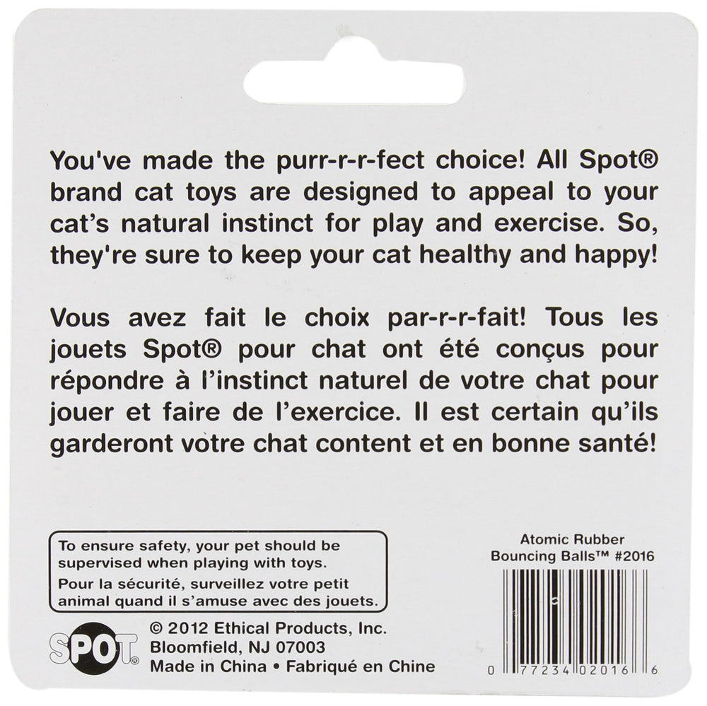 SPOT Atomic bouncing ball cat chase action boosts interactive play and agility.