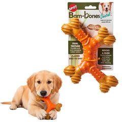SPOT Bam-Bones 6in chew for small dogs reduces boredom