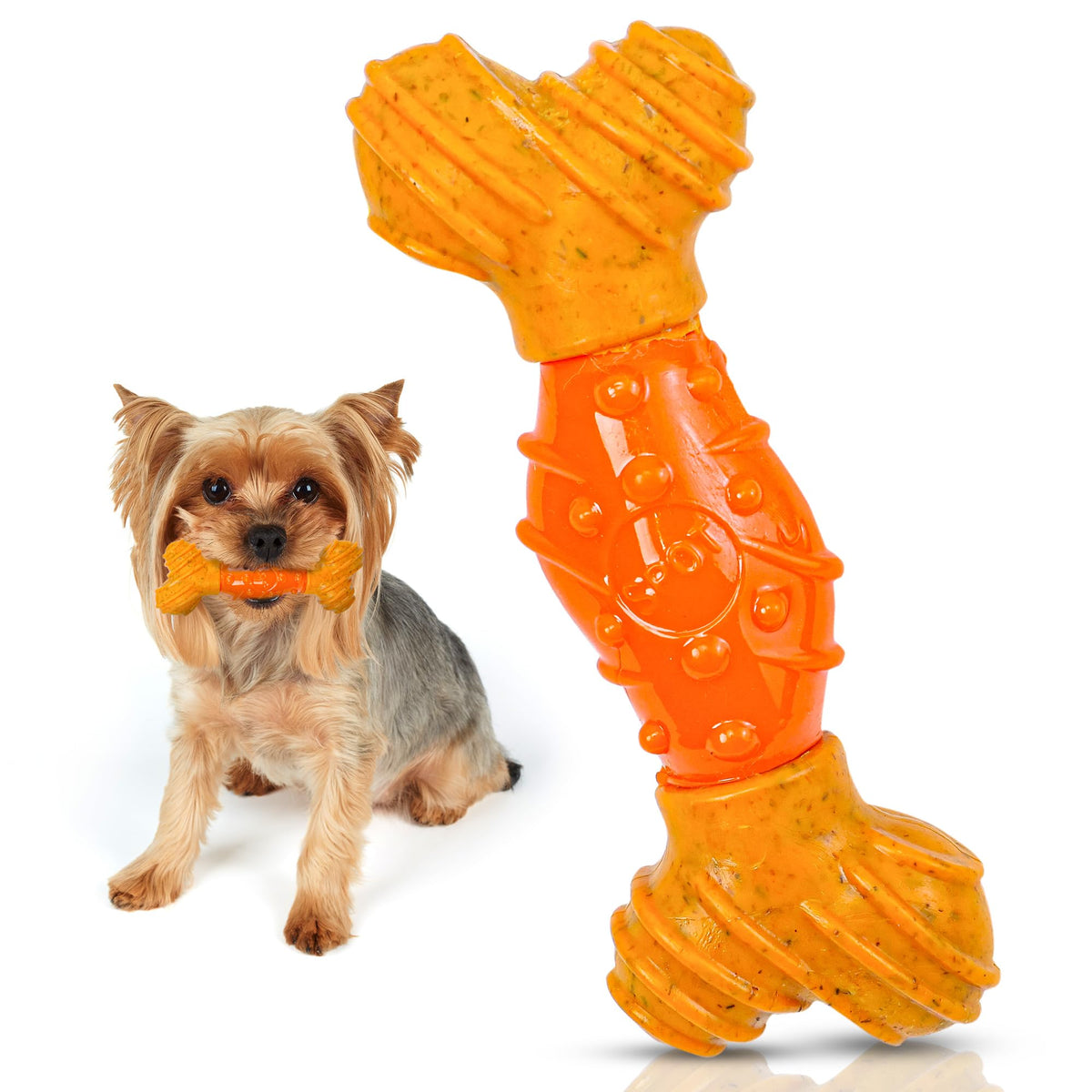 SPOT Bam-Bones durable chew ends promote engagement for strong chewers