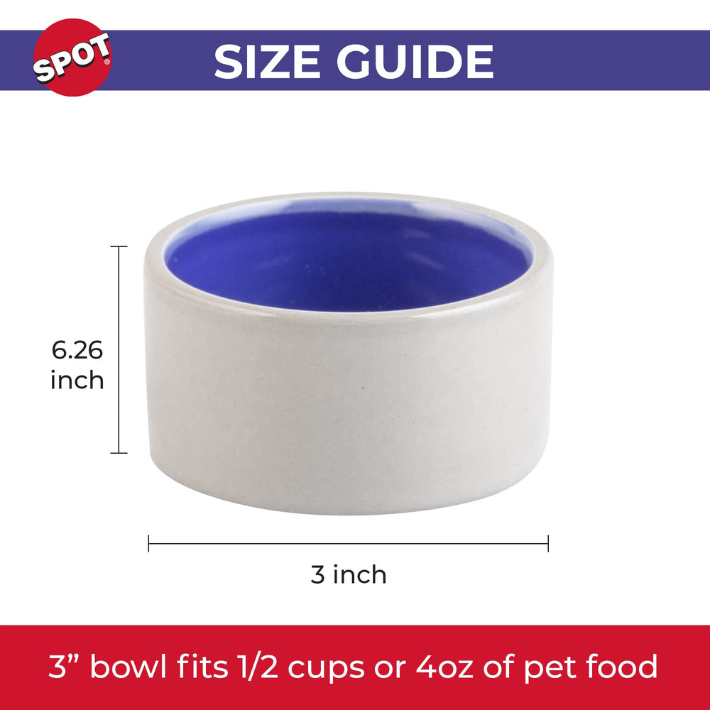 SPOT 3-inch bowl ideal for small animals and tiny portions