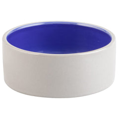 SPOT ceramic stoneware pet bowl with glossy finish for easy cleaning and elegant look.