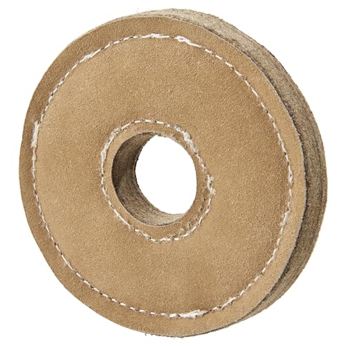SPOT Dura-Fused Chunkies Ring Toy wool felt layers show added thickness for longer play.