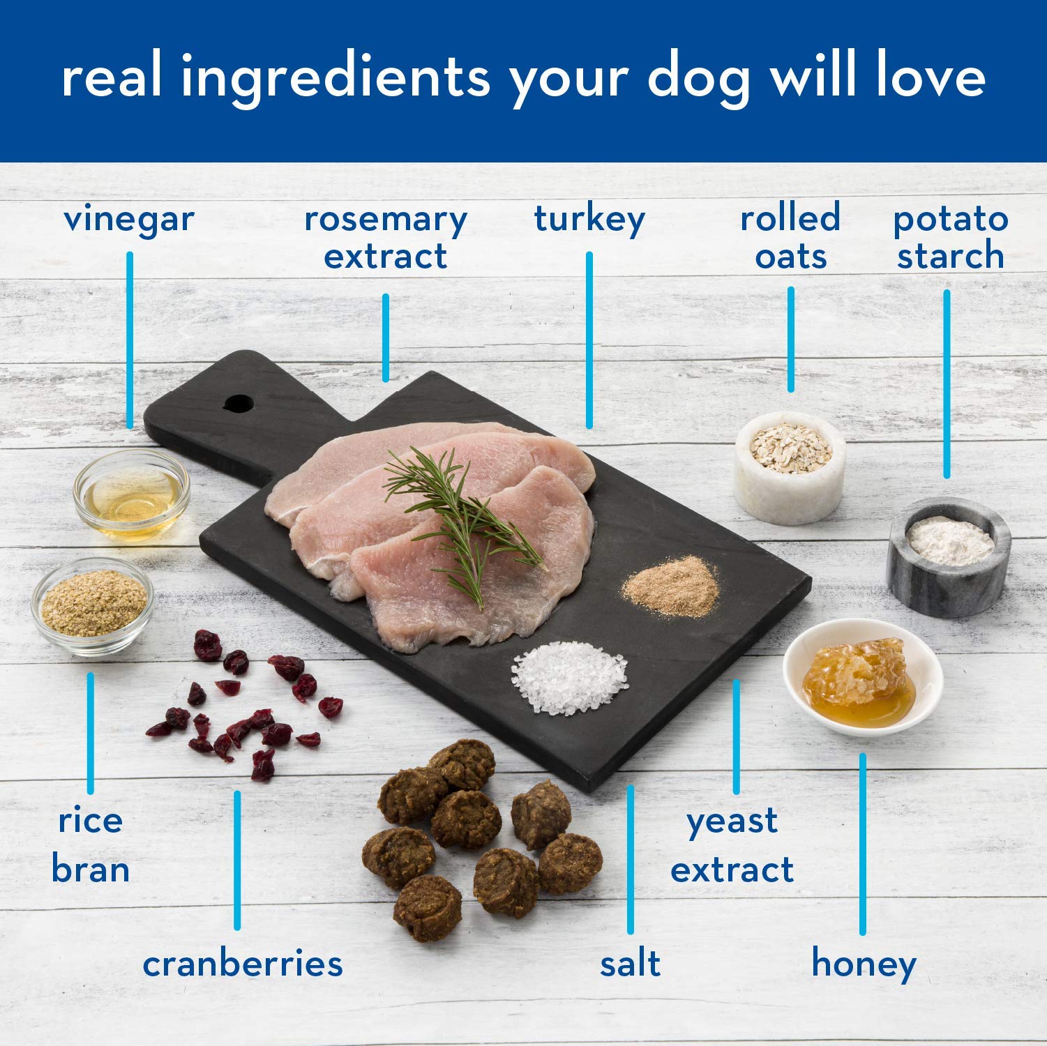 Spot Farms turkey meatball served in bowl as daily treat
