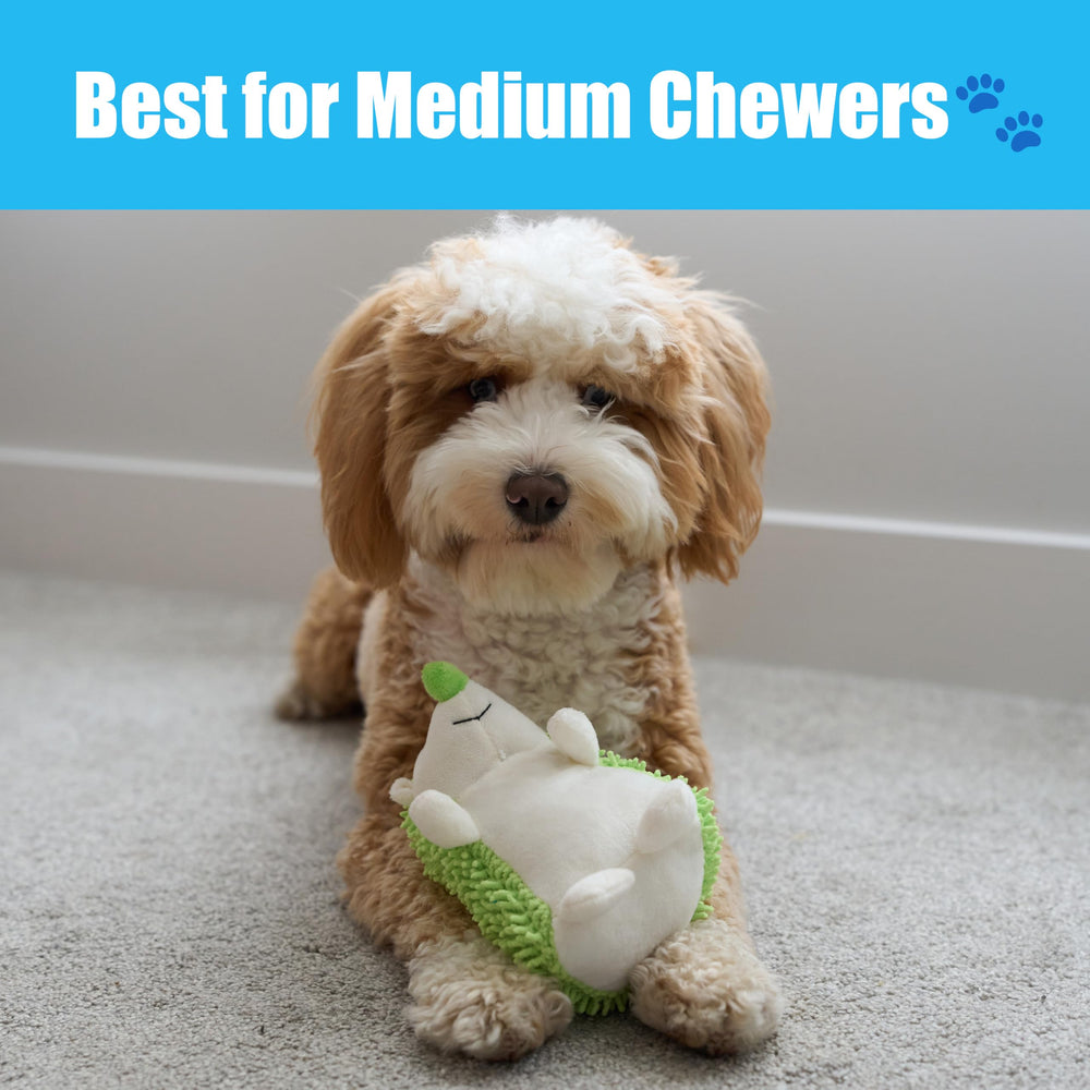 SPOT Gigglers Hedgehog invites interactive play with laughter-like giggles.