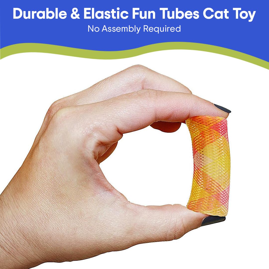 SPOT Kitty Fun Tubes catnip-inside closeup invites scent-driven play and pounce