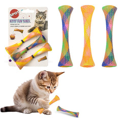 SPOT Kitty Fun Tubes set front view shows interactive play for cats