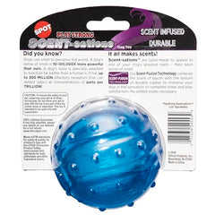 SPOT Play Strong Scent-sations bacon-scent infusion emphasizes long-lasting aroma for sniffing and chewing