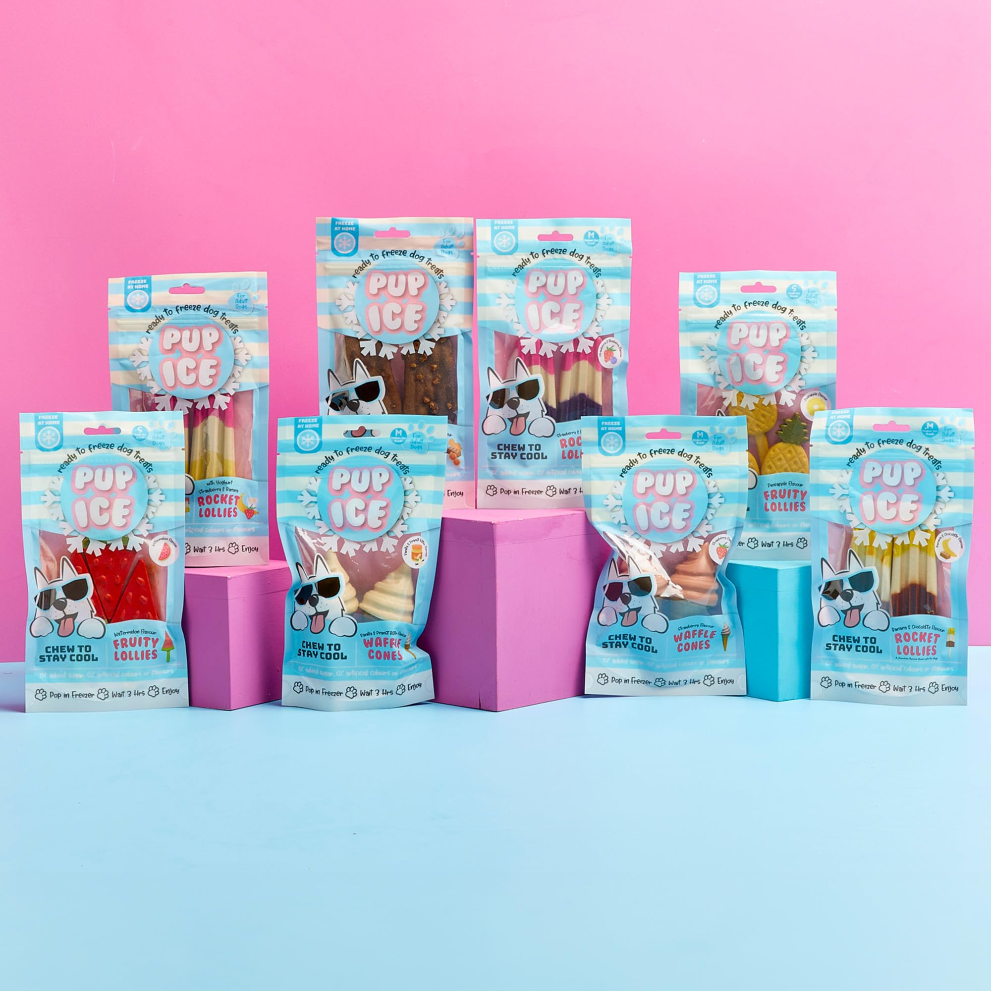 SPOT Pup Ice storage and serving tips promote freshness.