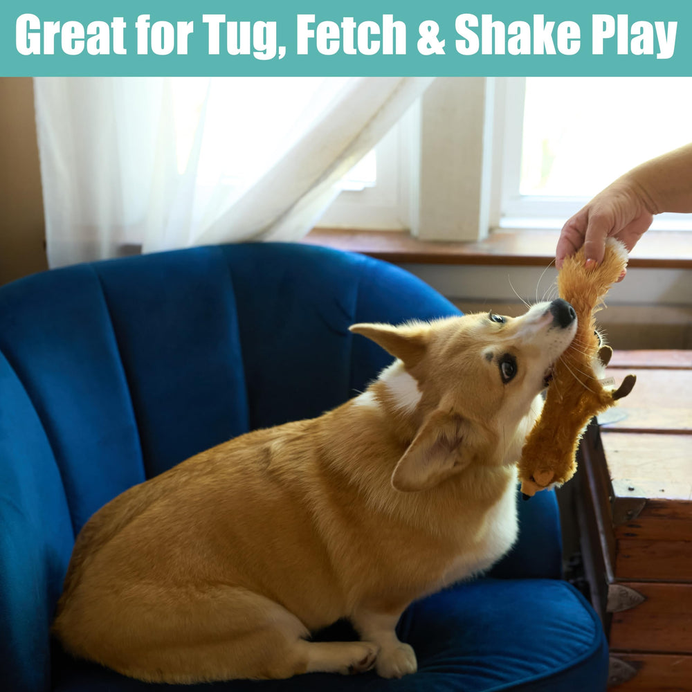 SPOT Skinneeez Fox stuffing-free-concept communicates mess-free alternative to traditional plush toys.