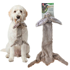 SPOT Skinneeez Rabbit 22-inch full toy showing mess-free play and soft plush.