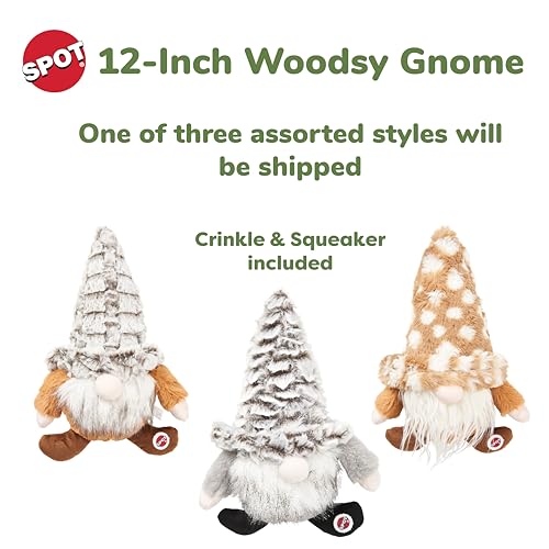 SPOT Woodsy Gnome squeaker view highlighting interactive play and discovery.