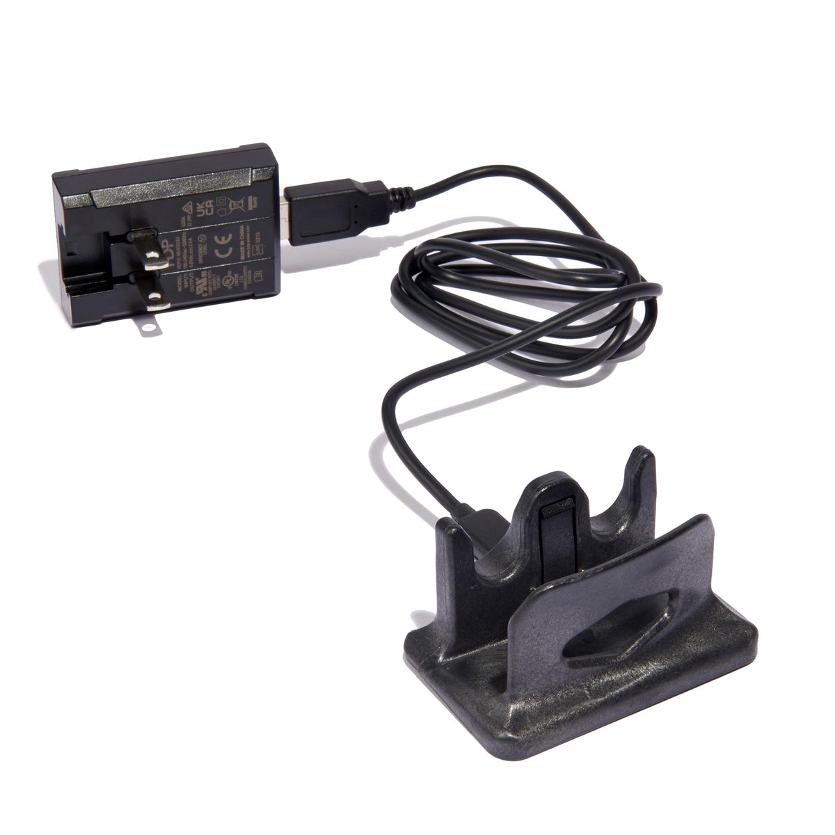 SpotOn charging kit collar cradle ensures quick, safe charging for your GPS dog fence system.