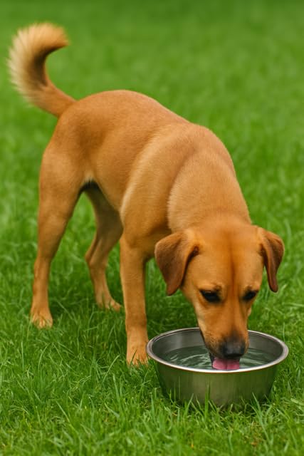 Rinsing and dropping Spots Pawty Rocks into bowl for daily use