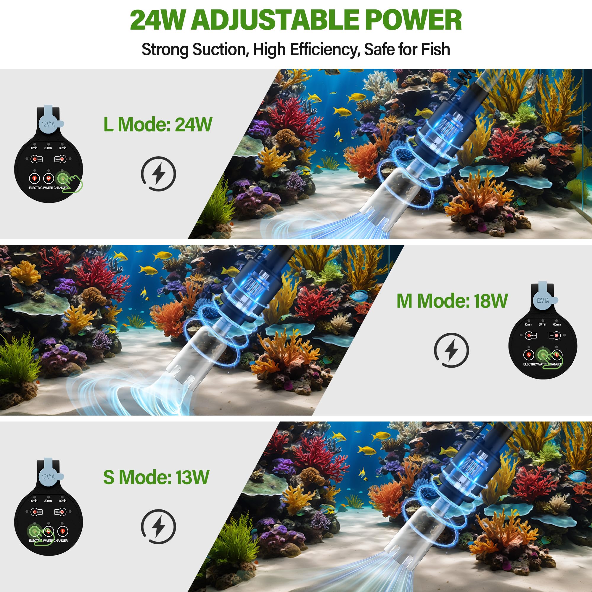 SPOWAY cleaner-handle-and-tubes enable comfortable handling and efficient cleaning.