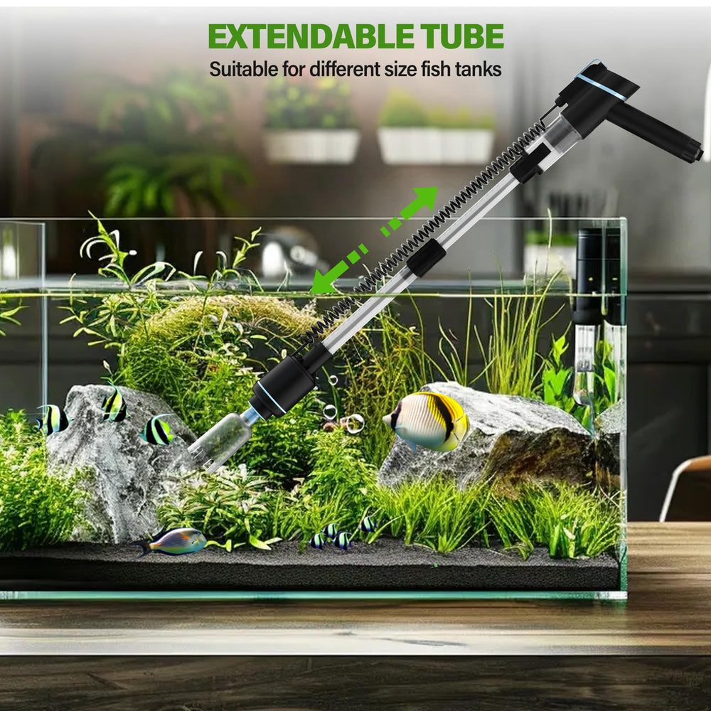 SPOWAY water-change-function supports gentler automatic water changes with minimal disturbance.