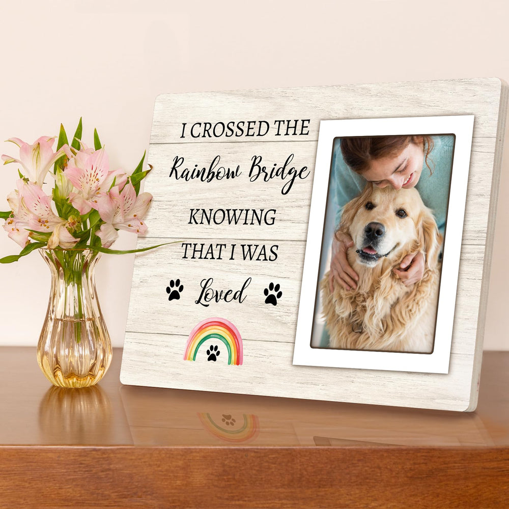 Spricoz Rainbow Bridge frame wall display—perfect for a respectful tribute in any room.