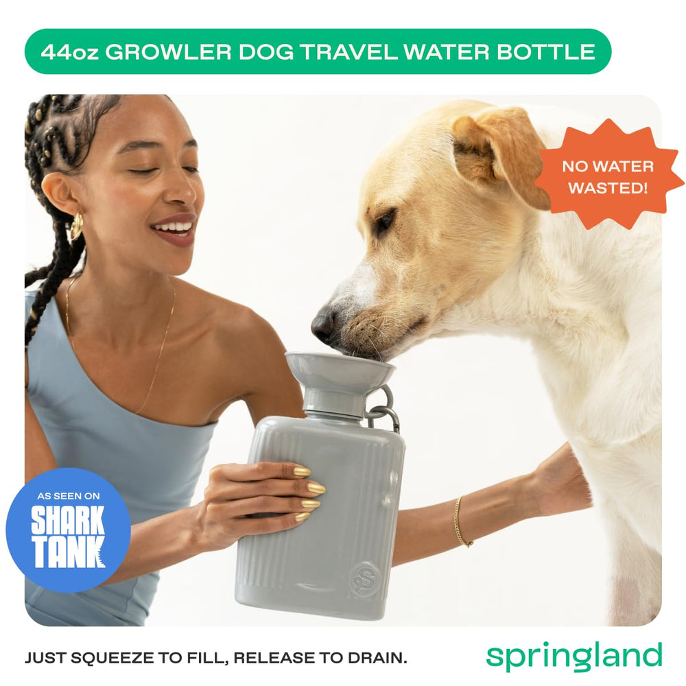 Springer by Springland leak-tight valve close-up ensures spill-free travel.