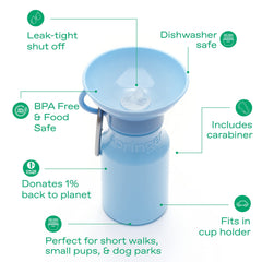 Springer by Springland squeeze-to-fill action shows simple hydration on demand.