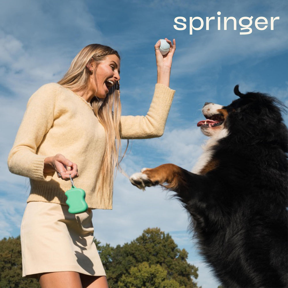 Springer durable silicone pouch stands up to regular training sessions.