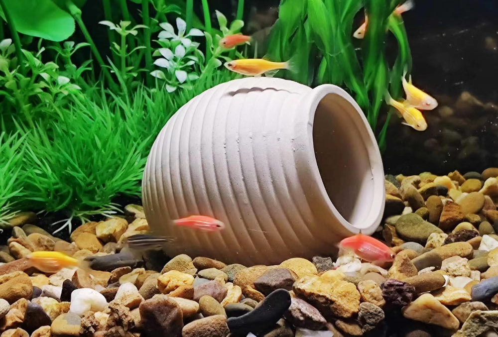 SpringSmart ceramic hideout rock natural look plus safe shelter